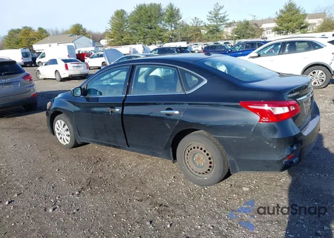 2016 Nissan Sentra Sv z USA, uszkodzony, nr VIN 3N1AB7AP1GY238087